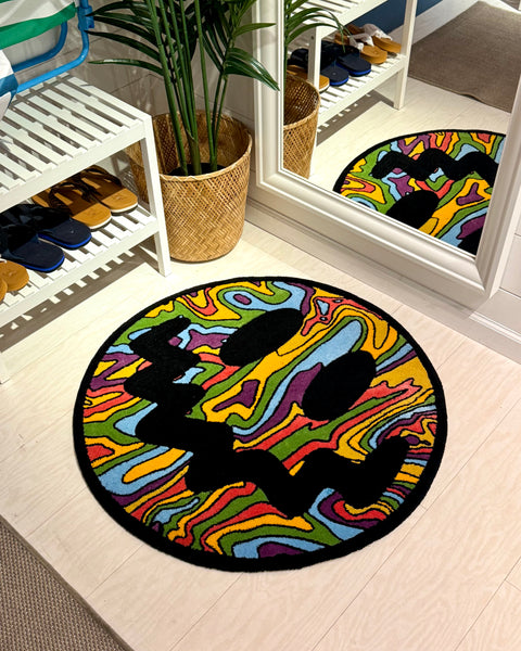 TOPOGRAPHIC SMILE RUG (MULTICOLOR)