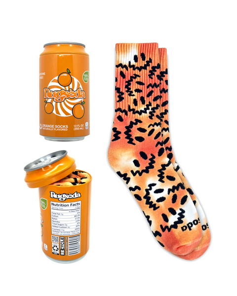 ORANGE SODA SOCKS