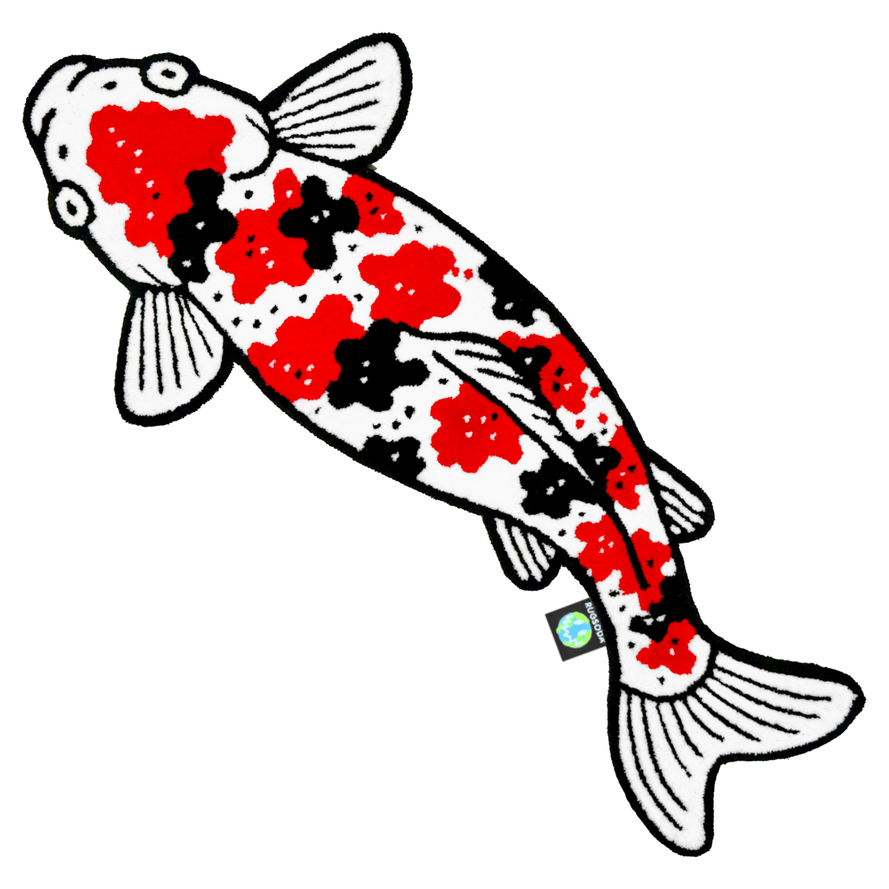 FISH RUG (KOI)