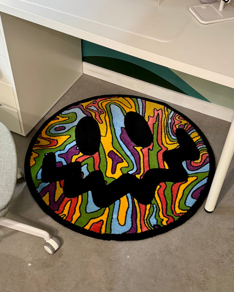 TOPOGRAPHIC SMILE RUG (MULTICOLOR)