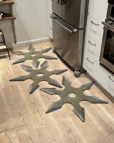 SHURIKEN RUG (3 PACK)