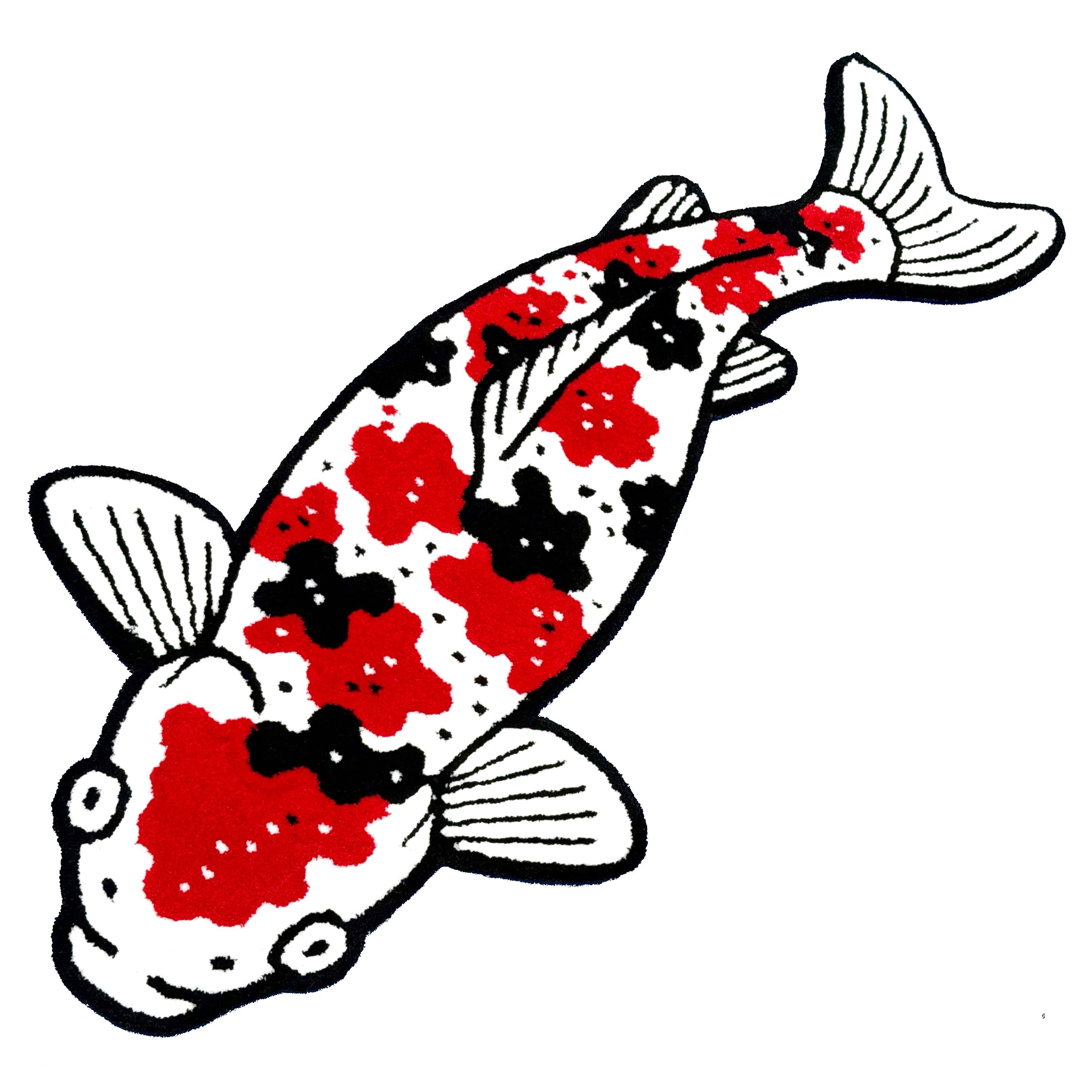 FISH RUG (KOI)