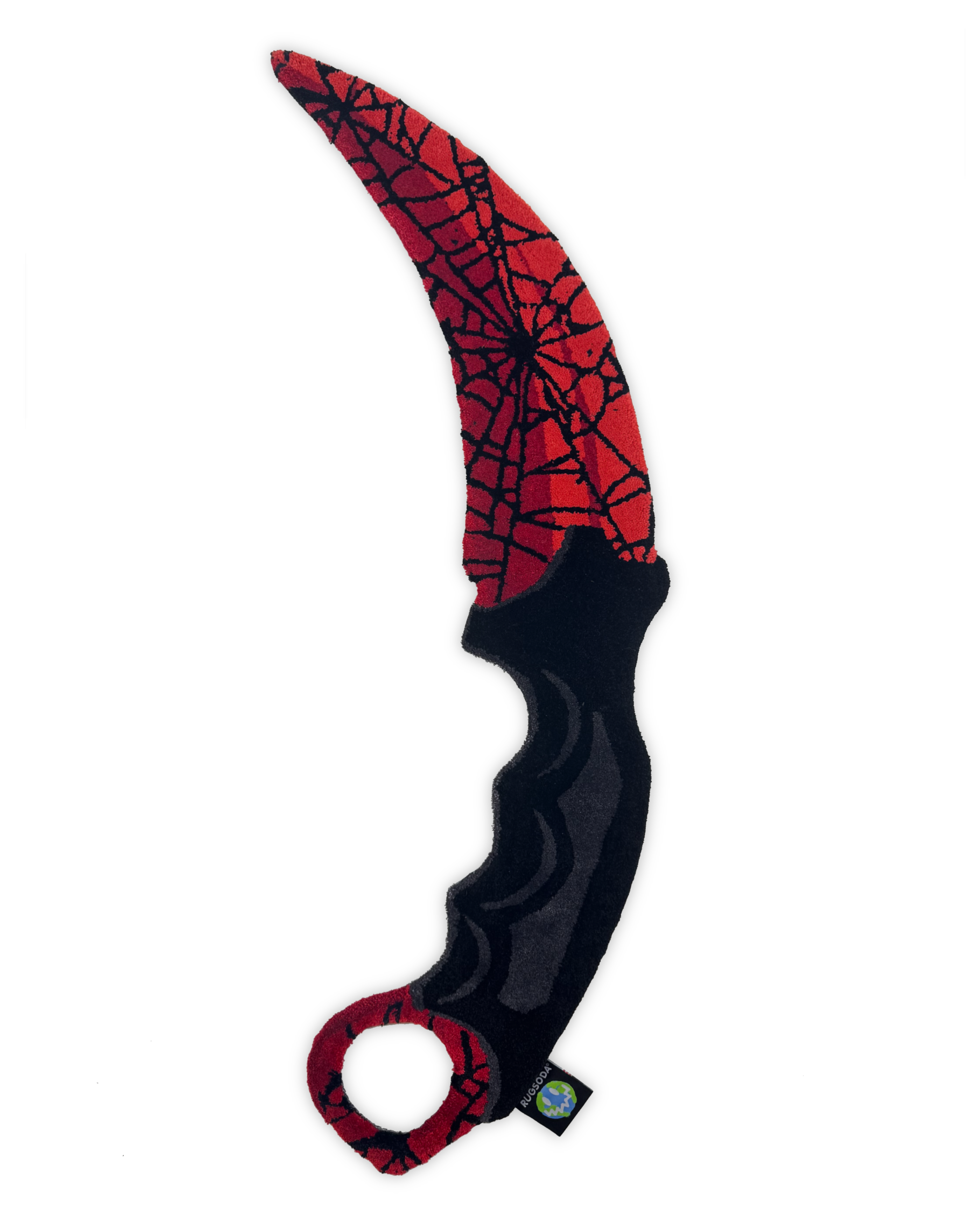 KARAMBIT RUG (CRIMSON WEB)