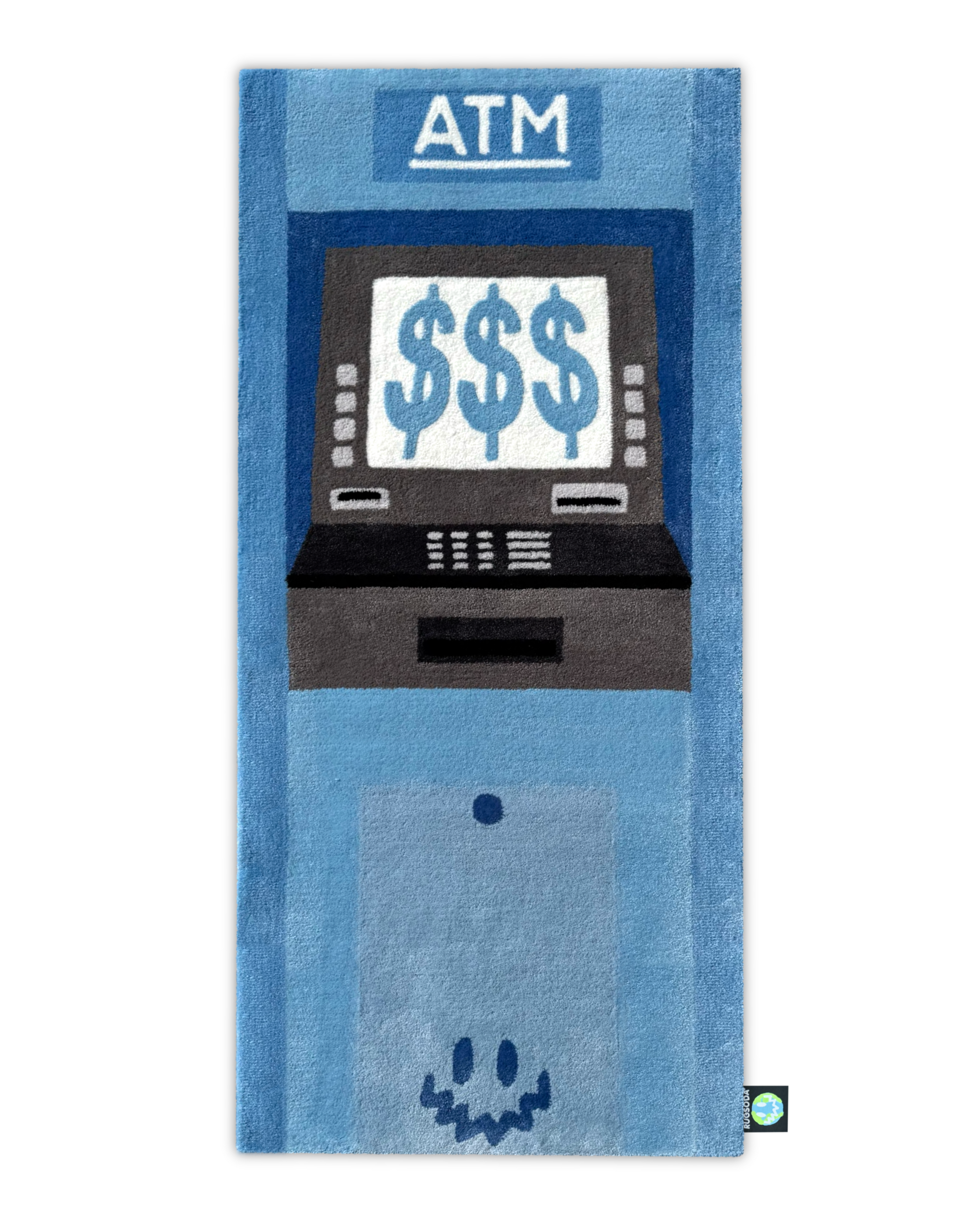 ATM RUG (BABY BLUE)