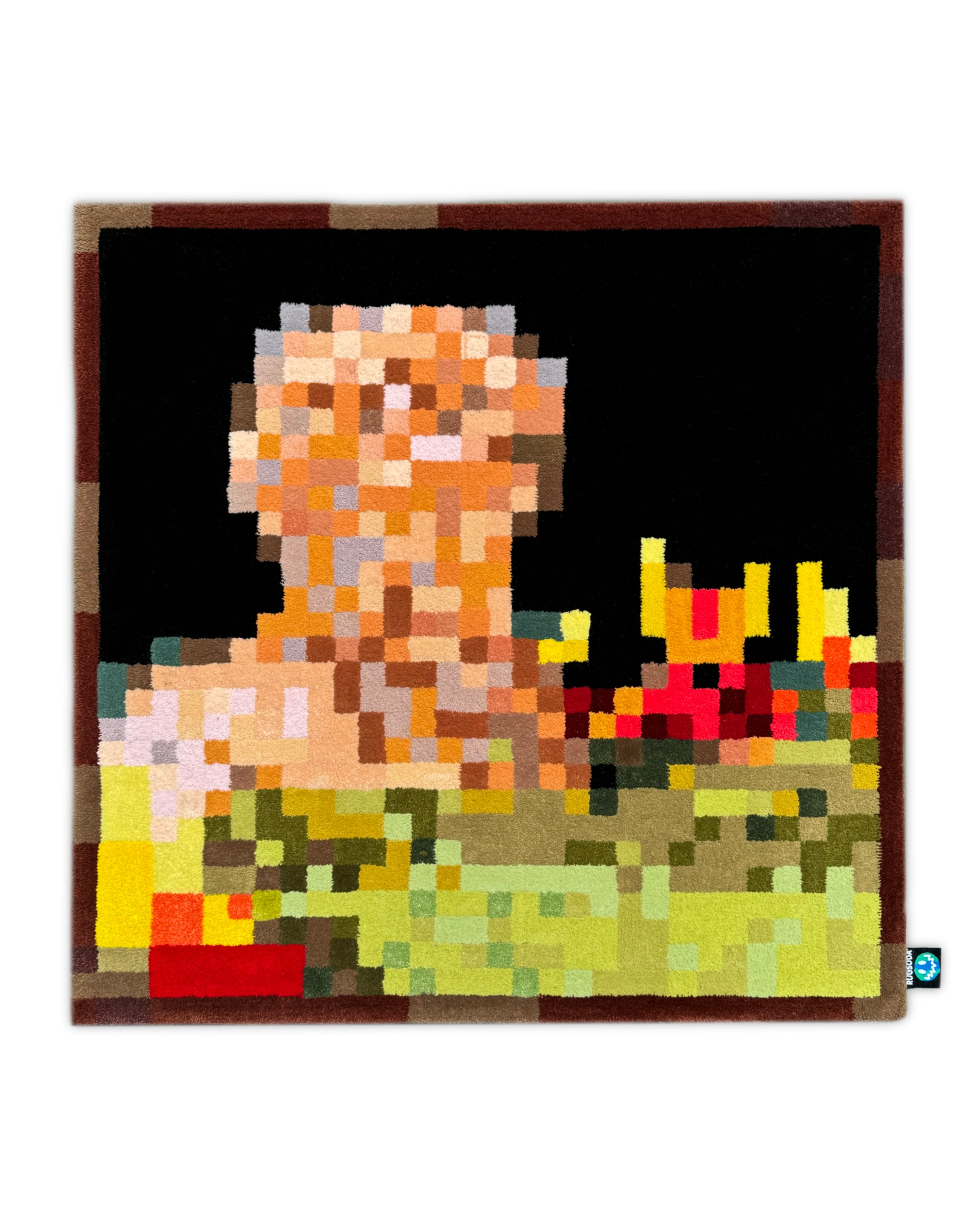 “BUST” RUG