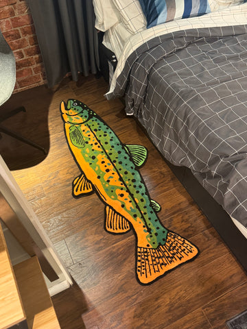 FISH RUG (GREEN)