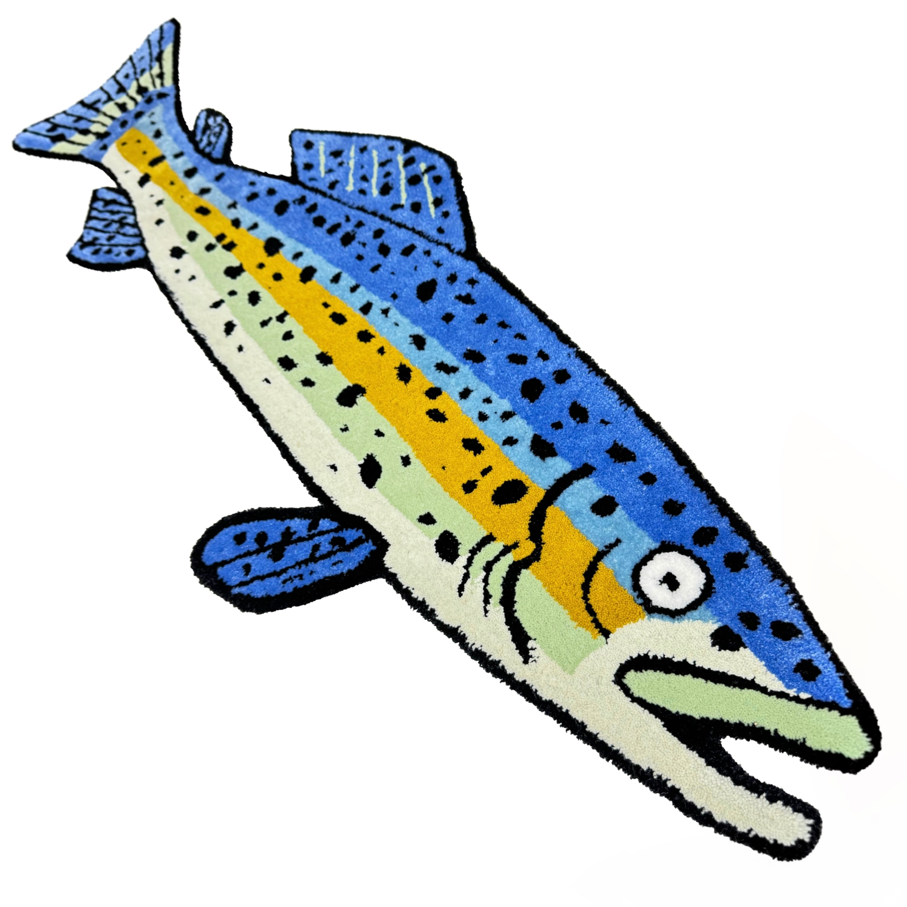 FISH RUG (OCEAN BLUE)