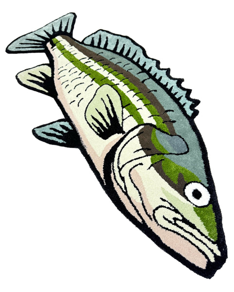 FISH RUG (SLATE GREEN) – RUGSODA