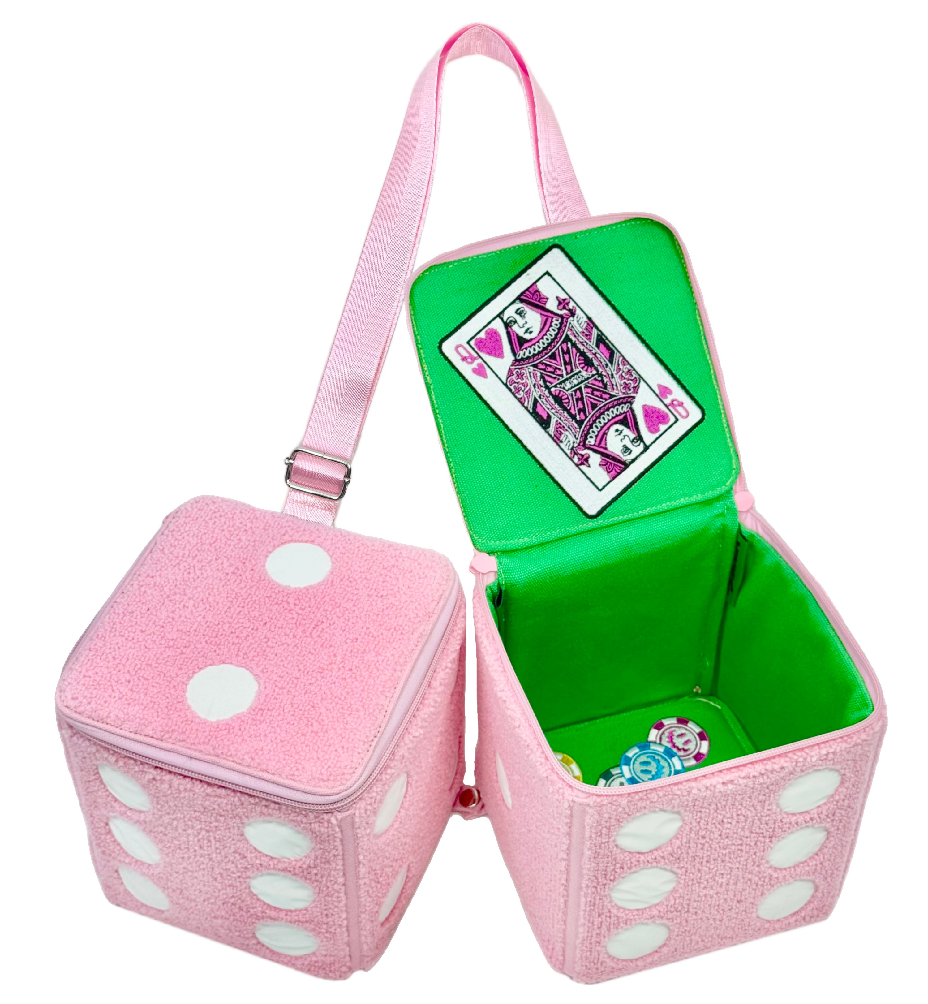 LUCKY DICE BAG (PINK)