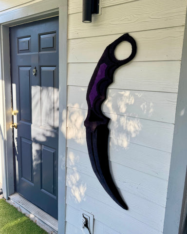 KARAMBIT RUG (ULTRA VIOLET)