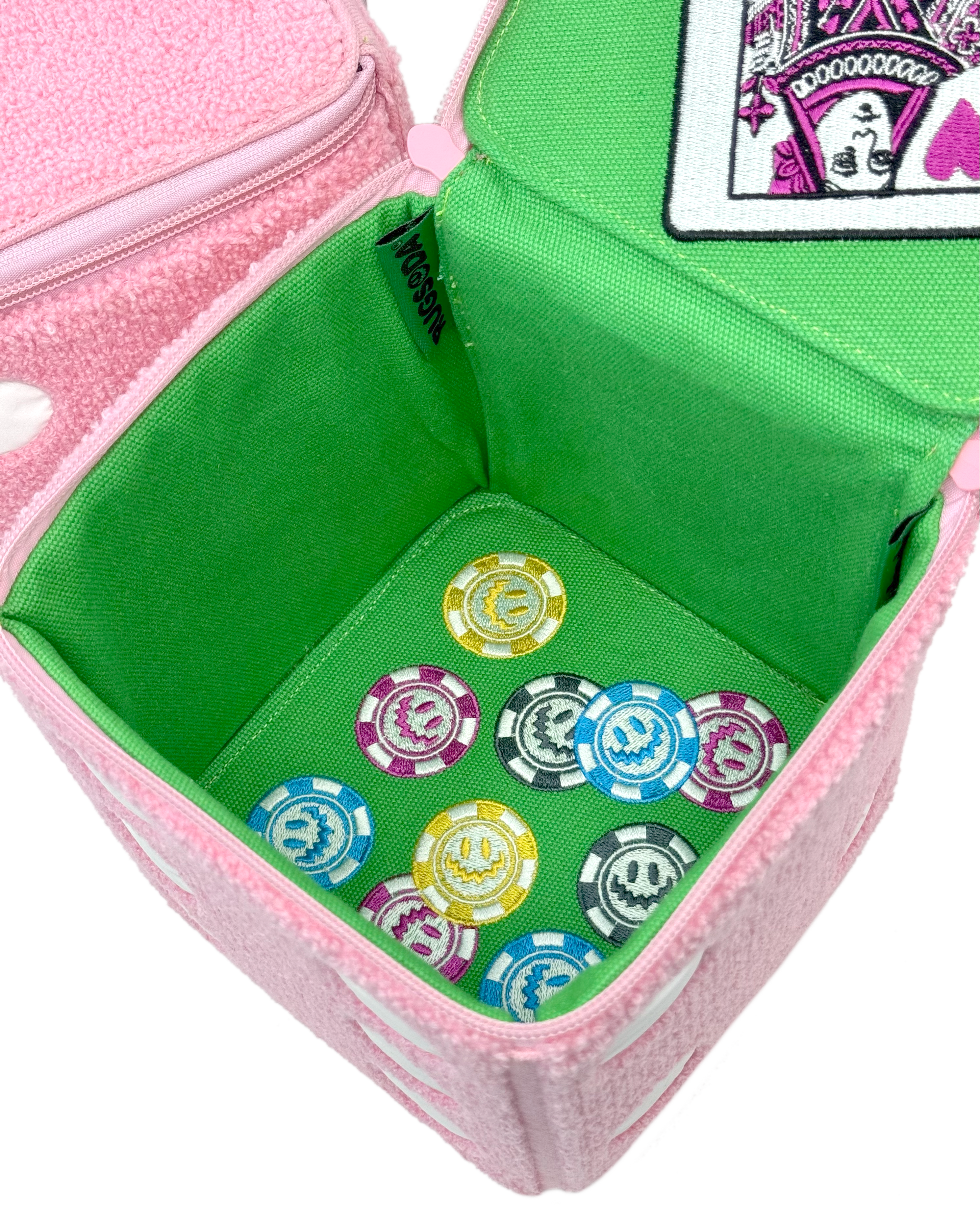 LUCKY DICE BAG (PINK)