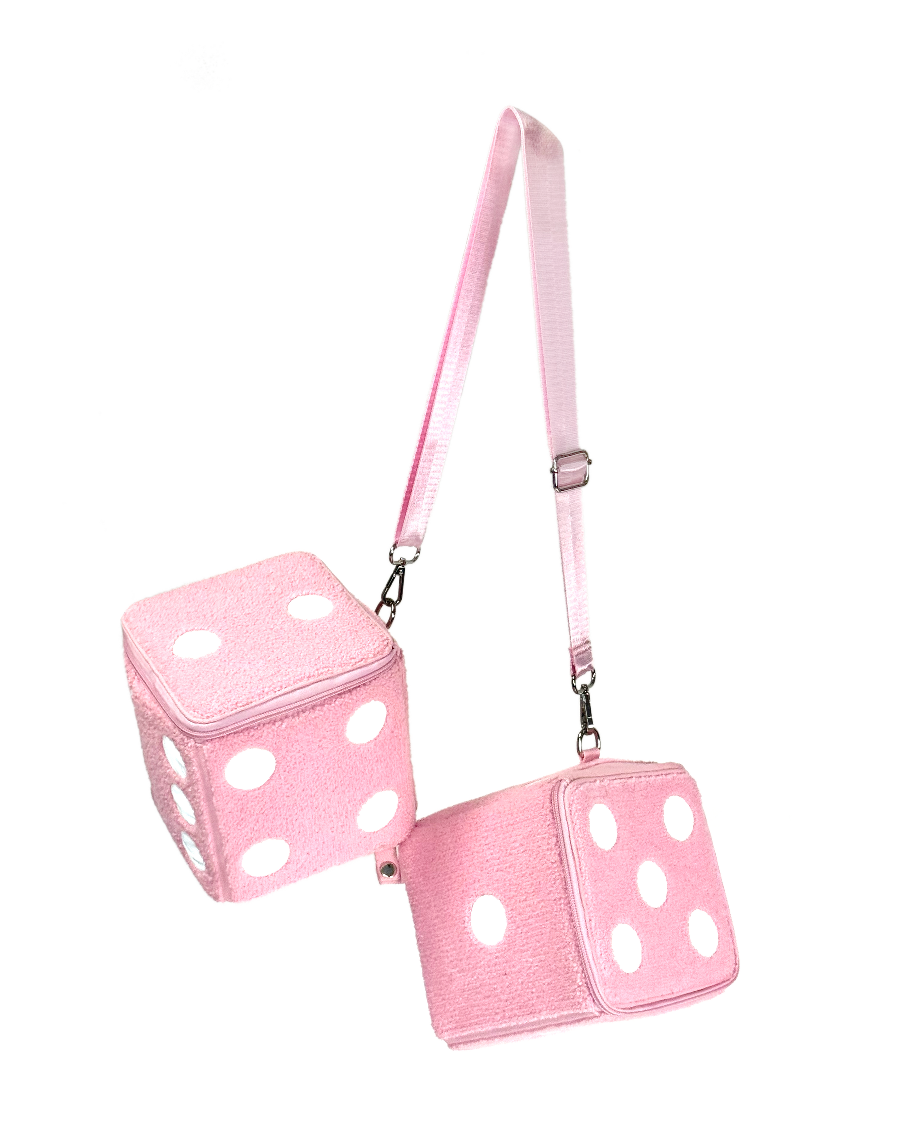 LUCKY DICE BAG (PINK)