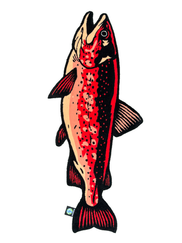 FISH RUG (RED)