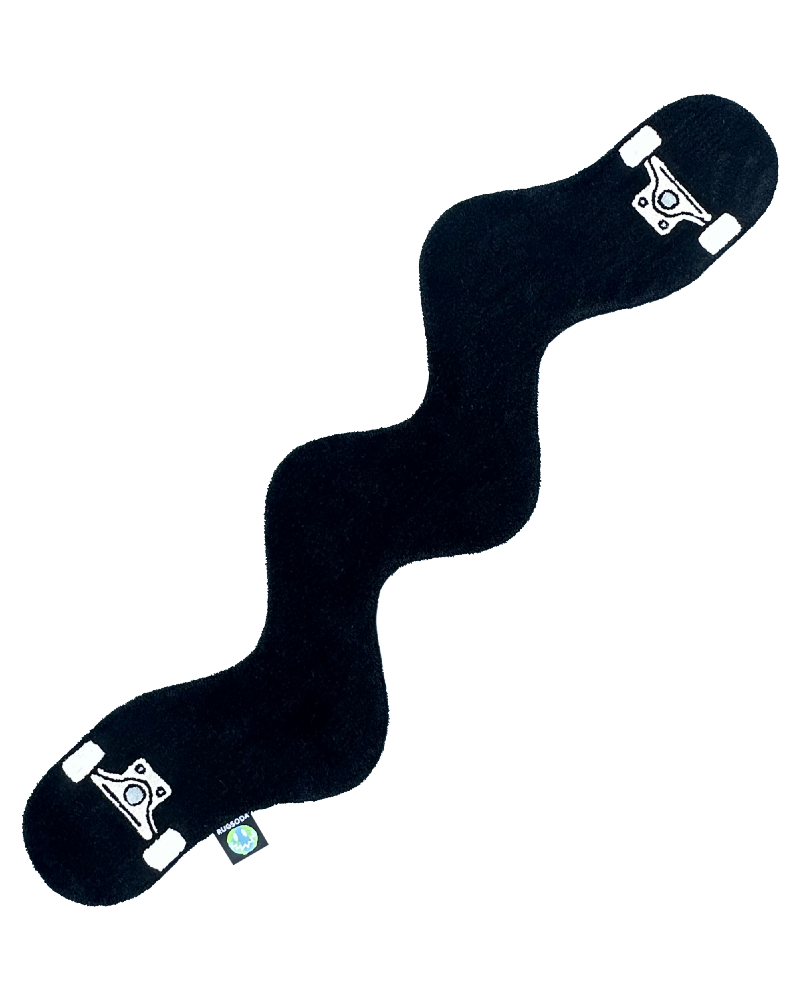MELTED BOARD RUG