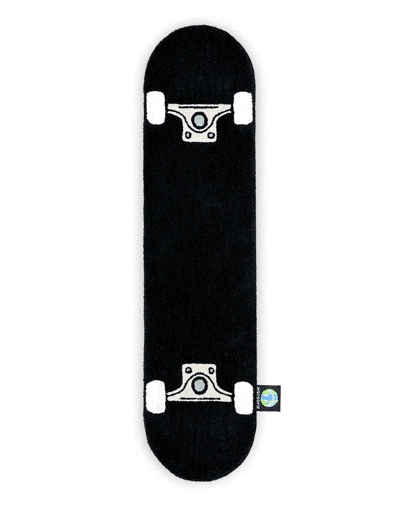 SKATEBOARD RUG ROULETTE