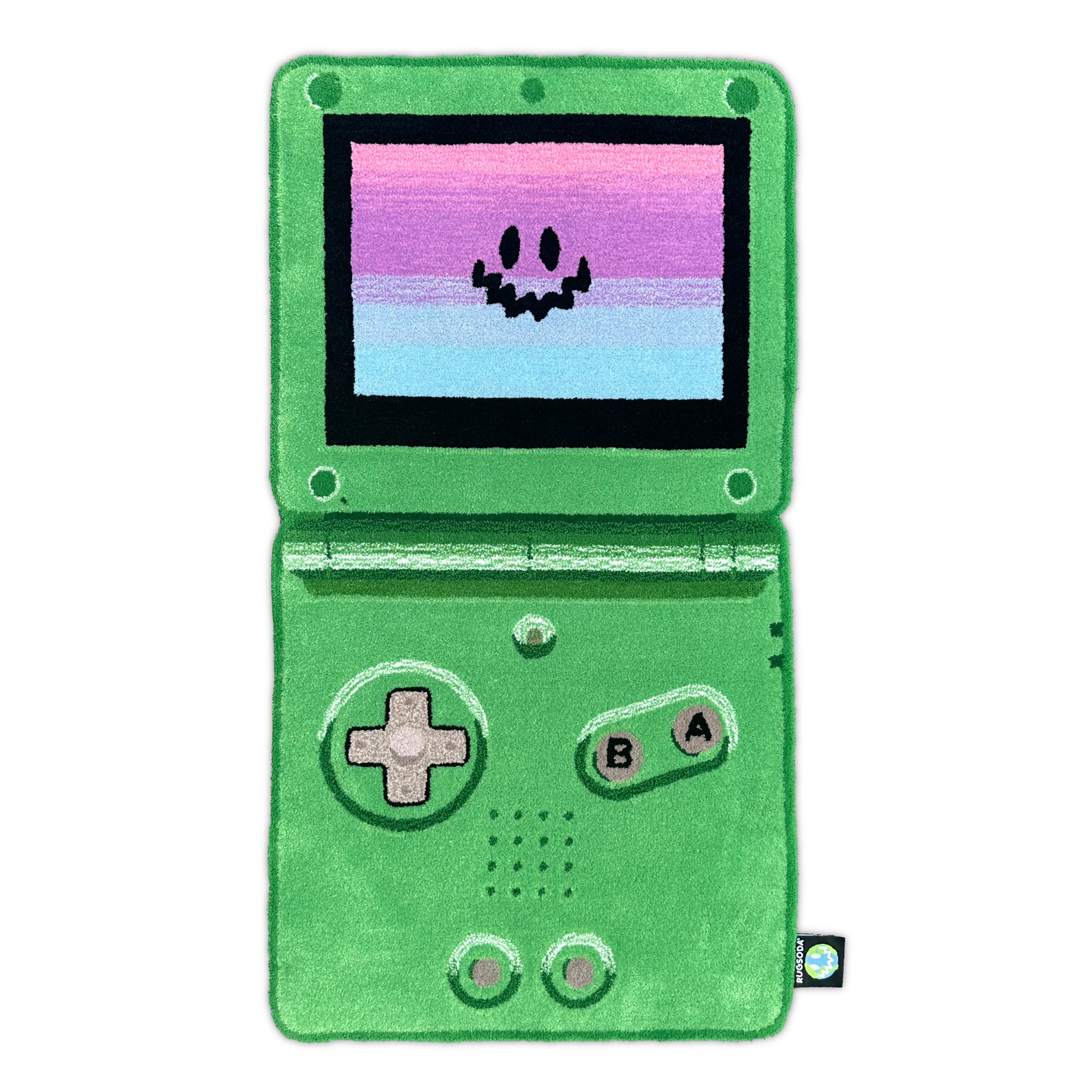 HANDHELD RUG GREEN