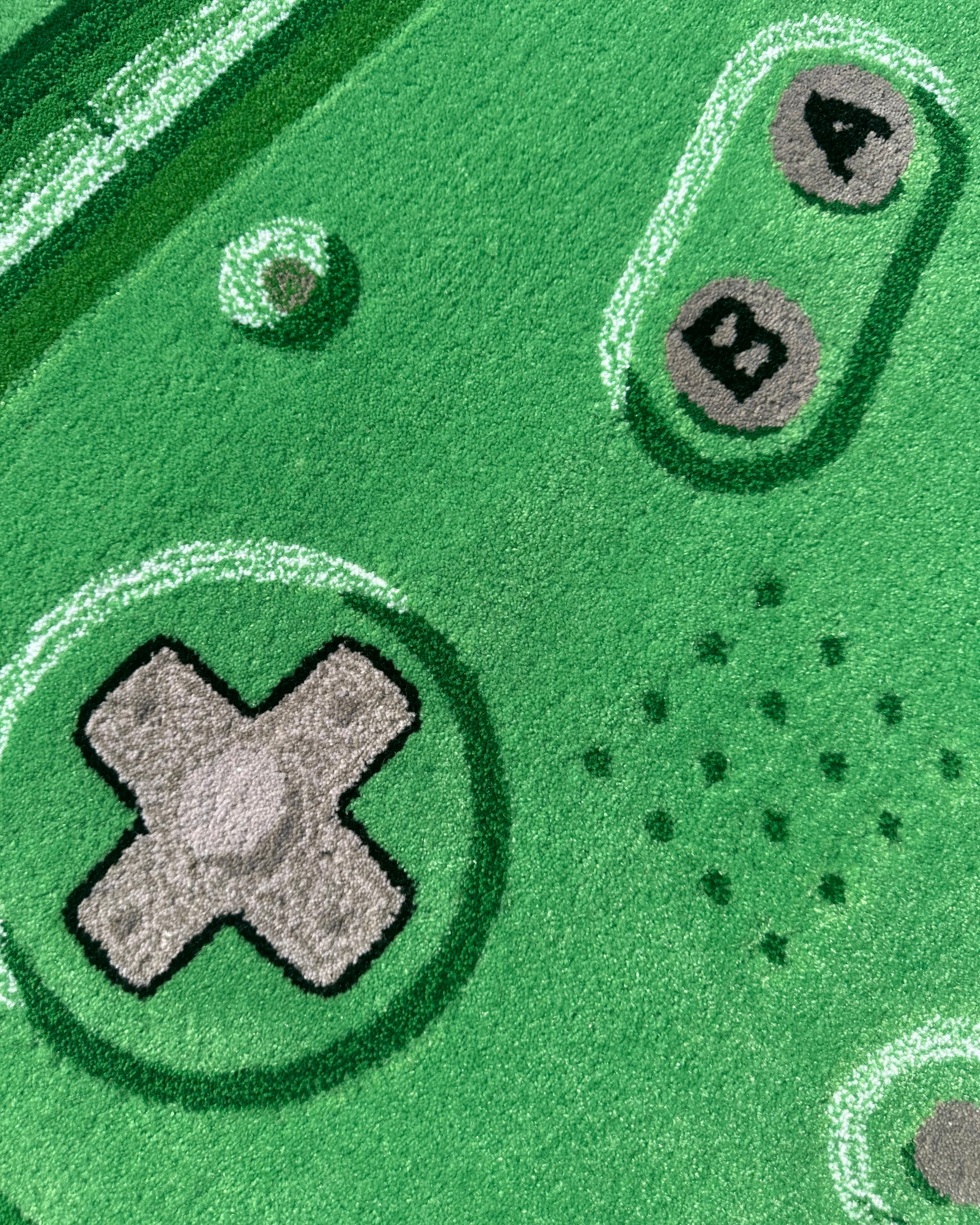 HANDHELD RUG GREEN