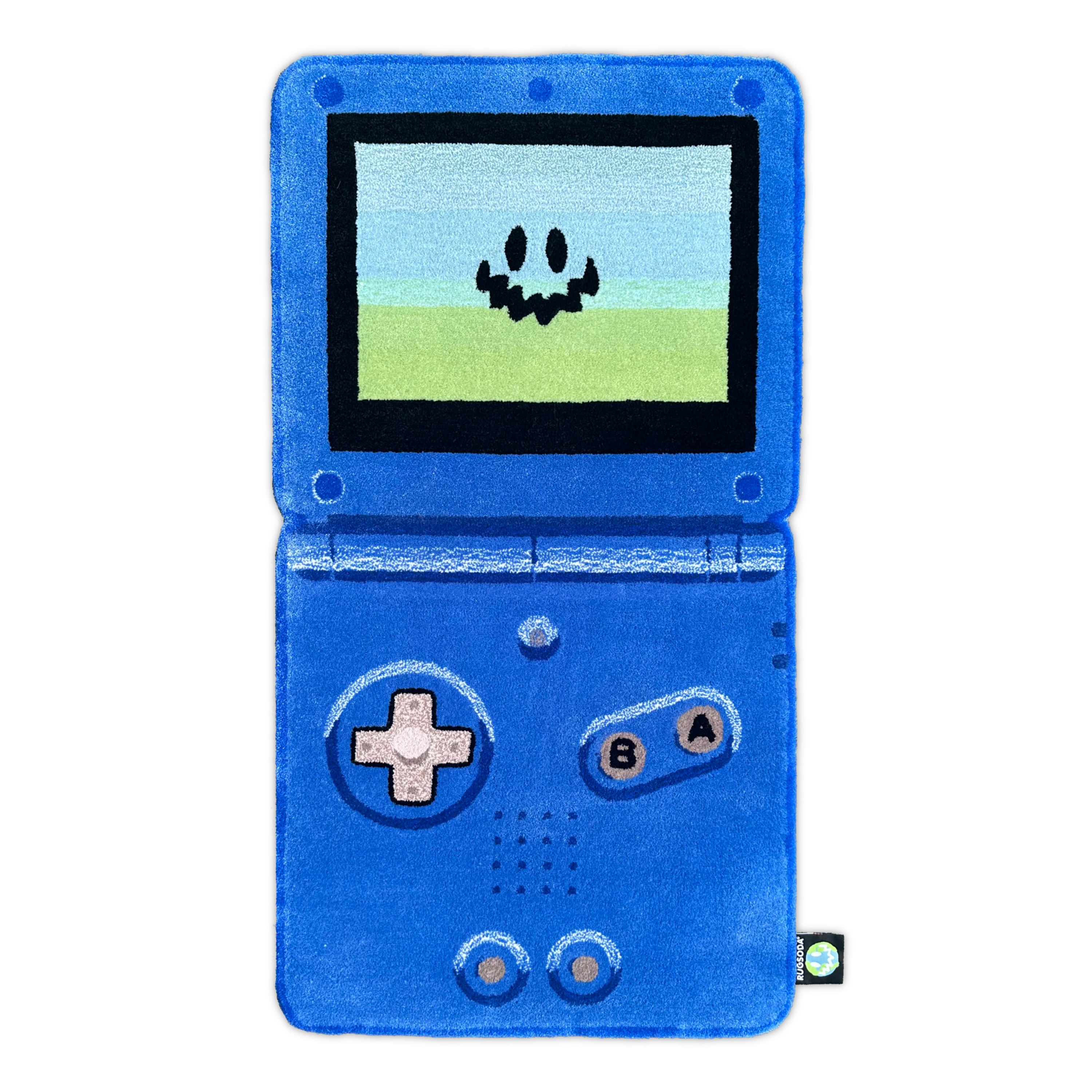 HANDHELD RUG BLUE