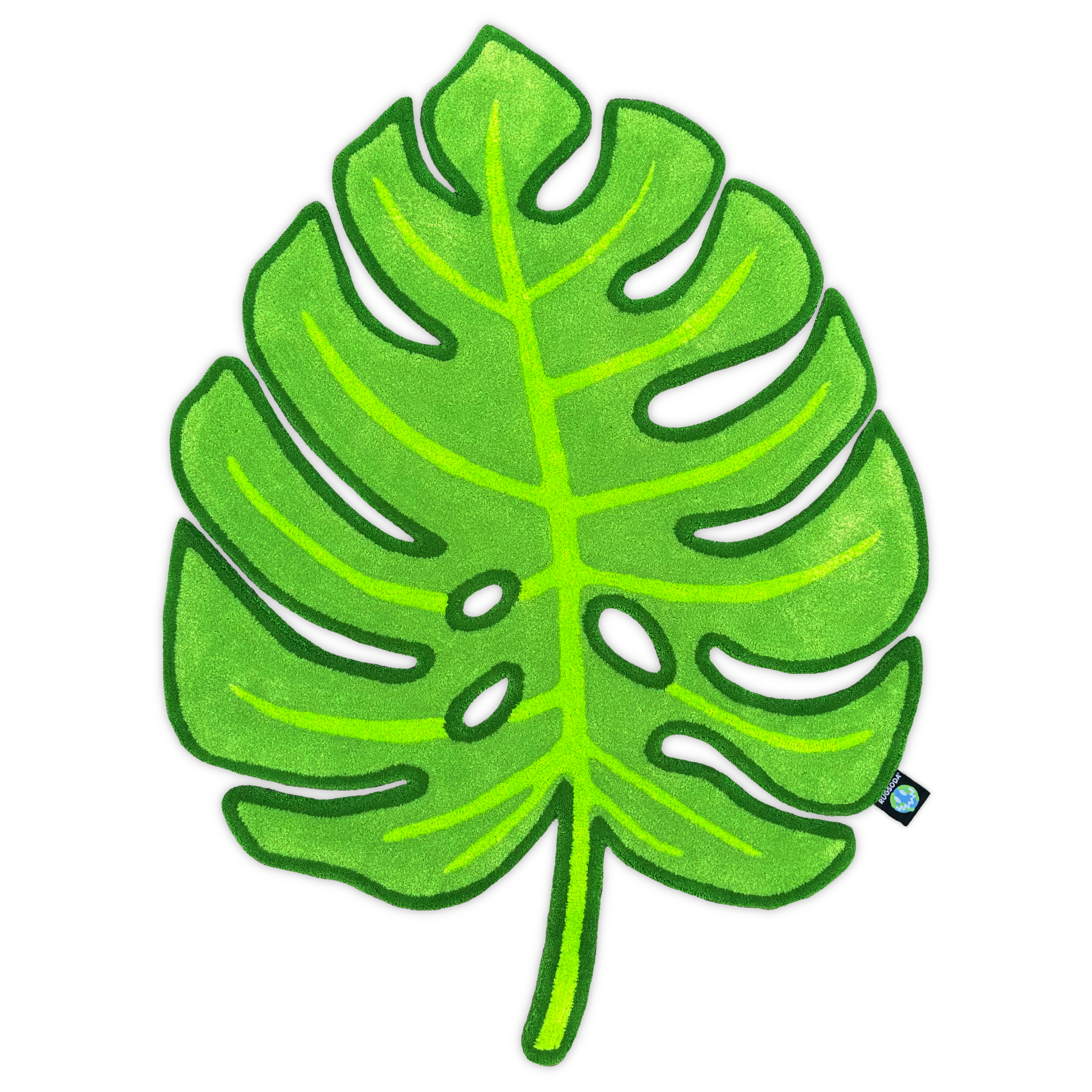 MONSTERA LEAF RUG